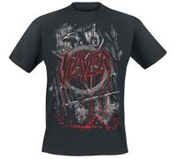 Slayer Dripping Eagle T-Shirt schwarz in XXL