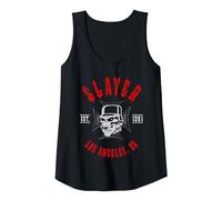 Slayer Est 1981 Black and Red Tank Top, Damen, Schwarz, XL
