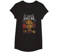 Slayer Iron Wood Seasons T-Shirt, Mädchen, Schwarz, S