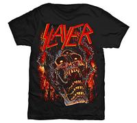 Slayer Meathooks Herren-T-Shirt, kurzärmelig, Schwarz, S