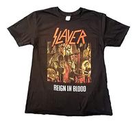 Slayer Herren Reign in Blood T-Shirt, Black, L