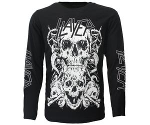 Slayer Pile Of Skulls Langarm-T-Shirt M Schwarz