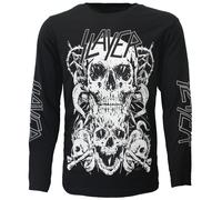 Slayer Pile Of Skulls Langarm-T-Shirt XXL Schwarz