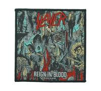 Slayer Reign In Blood None Patch multicolor 100% Polyester Band-Merch, Bands