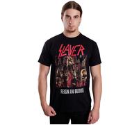 Slayer - Reign In Blood - T-Shirt - Schwarz - S - 100% Baumwolle Schwarz S