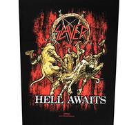 SLAYER Rückenaufnäher HELL AWAITS Backpatch Aufnäher