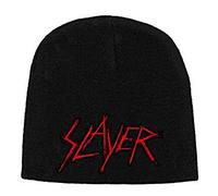 SLAYER, Scratched logo bestickt - Beanie