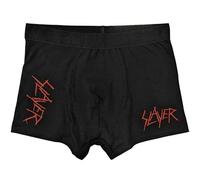 Slayer Scratchy Band Logo Boxer Kurze Hosen L
