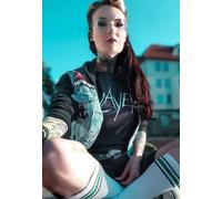 Slayer - Scratchy Logo - Girly - Schwarz - XL - 100% Baumwolle Schwarz XL