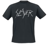 Slayer Scratchy Logo T-Shirt schwarz in 3XL