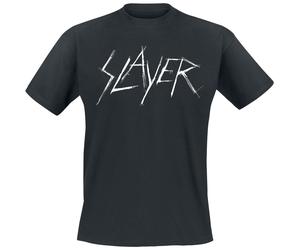 Slayer Scratchy Logo T-Shirt schwarz in XXL