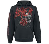 Slayer Skull Männer Kapuzenpullover schwarz