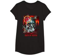 Slayer South of Heaven Skull T-Shirt, Mädchen, Schwarz, L