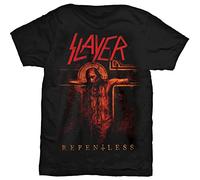 Slayer - T-Shirt # S Black Unisex # Crucifix