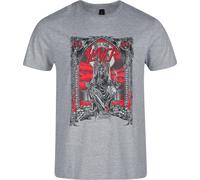 Slayer Throne Crystal T-Shirt grau in 4XL
