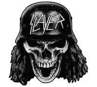SLAYER - Wehrmacht Skull cut out - Aufnäher / Patch