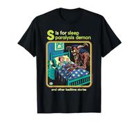 Sleep Paralysis Demon Sarcastic Retro Funny Adult Humor T-Shirt