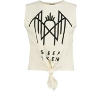 Sleep Token Amplified Collection - Crystalina Logo Frauen Top altweiß