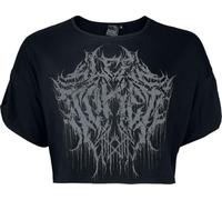 Sleep Token Death Metal Logo Frauen T-Shirt schwarz S 95% Viskose, 5% Elasthan Band-Merch, Bands