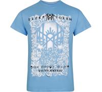Sleep Token Vessel Flowers T-Shirt blue in 4XL