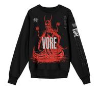 Sleep Token Vore Text Sweatshirt schwarz in S