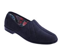 Sleepers Audrey III Damen Hausschuhe/Pantoffeln, Velours (39 EUR) (Marineblau)
