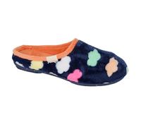 Sleepers - Damen Hausschuhe Sheena, Wolken (38 EU) (Marineblau)