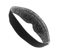 Sleeping Eye Wrap, Night Blindfold, Soft Breathable Eyeshade with Adjustable Strap, Travel Eyewear, Sleep Aid for Women, Men, Flying, Train, Car, Office, Home, Black, Relaxation Cover