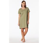 Schiesser Damen Nachthemd Bigshirt Kurzarm - Casual Essentials