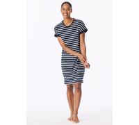 Schiesser Damen Kurzarm Baumwolle Modal Sleepshirt Bigshirt-Nightwear Nachthemd