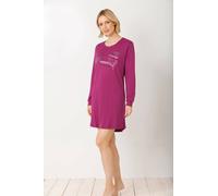 Sleepshirt mit Bündchen, 95 cm, Premium Cotton/Tencel™/Feininterlock