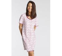 Sleepshirt VIVANCE DREAMS Gr. 32/34, N-Gr, bunt (pink, rot, gestreift) Damen Kleider (91108622-32) pink, rot, gestreift