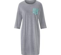 Sleepshirts grau-meliert + mint 36/38 Baumwolle, Polyester. Meliert: Baumwolle, Polyester