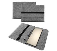 UC-Express Sleeve Hülle kompatibel für HP ProBook 450 G7 Tasche Filz Schutzhülle Notebook 15,6 Zoll Laptop Case, Farbe:Grau
