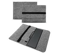 Sleeve Hülle kompatibel für Medion Akoya S14406 Tasche Filz Notebook Cover Laptop Schutz Case sicherer Verschluss 14 Zoll