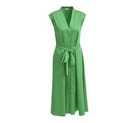 sleeveless Mididress w v-neck, placket + belt Sonstige 40