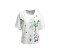sleeveless roundneck sweatshirt + AW Weiß M