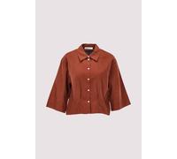 SLFCLEO REGULAR 3/4 CROPPED SH 38 Cherry mahogany