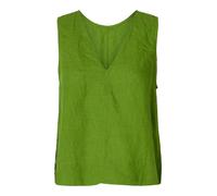 Selected Femme Regular Fit Wendetop aus reinem Leinen Modell 'LINNA' in Grass, Größe 38