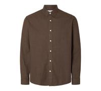 SELECTED MEN - SLHREGNOAH BRUSHED TWIST SHIRT LS NOOS - Gr. - L