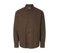 Slhregnoah Brushed Twist Shirt Ls Noos