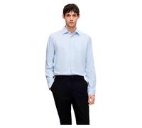 SELECTED HOMME Slim Fit Business-Hemd mit Kentkragen in Bleu, Größe M