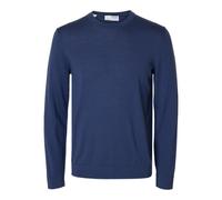 Slhtray Ls Knit Merino Crew Neck Noos