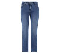 Ankle-Jeans MAC "Slim 7/8", Damen, Gr. 40, Länge 27, venice beach wash, Denim/Jeans, Obermaterial: 98% Baumwolle, 2% Elasthan, figurbetont knöchelfrei, Jeans, Kontrastfarbene Nähte (17822627-40) venic