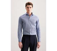 Slim Business Hemd Druck Blau 44 (01.845345-0016-44)