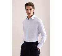 Seidensticker Slim Fit Hemd hellblau, Bedruckt