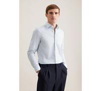 Slim Business Hemd Druck Türkis 41 (01.849867-0054-41)