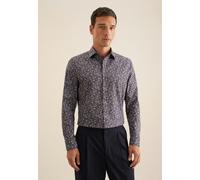 Slim Business Hemd Floral Braun 40 (01.646530-0027-40)
