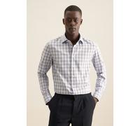 Slim Business Hemd Karo 1 Kentkragen 44 (01.646280-0027-44)