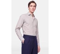 Businesshemd SEIDENSTICKER "Schwarze Rose", Herren, Gr. S (38), normale Ärmellängen, grau (weinrot), 100% Baumwolle, kariert, slim fit, 2-Knopf-Manschette, Hemden, Slim 1/1 Button-Down-Kragen Karo (59